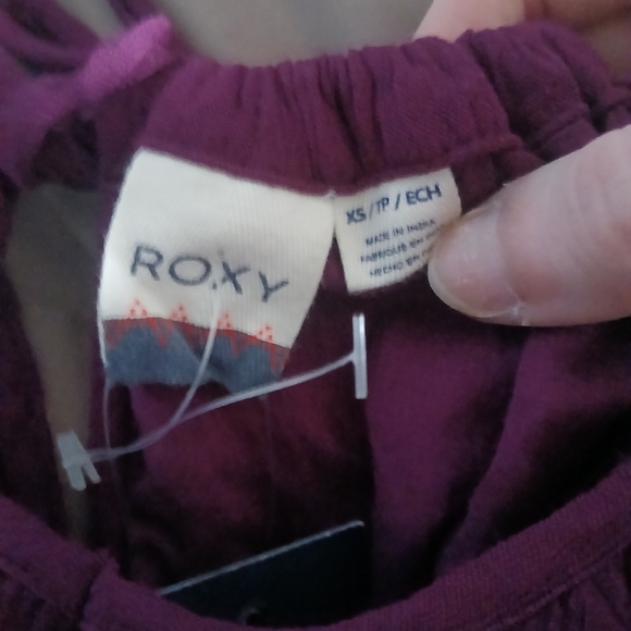 NWT Roxy Purple Mini Dress - Picture 5 of 7